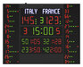 FC60H25N12B2 Scoreboard model FC60 with side panels for number and fouls of 12 players_Front